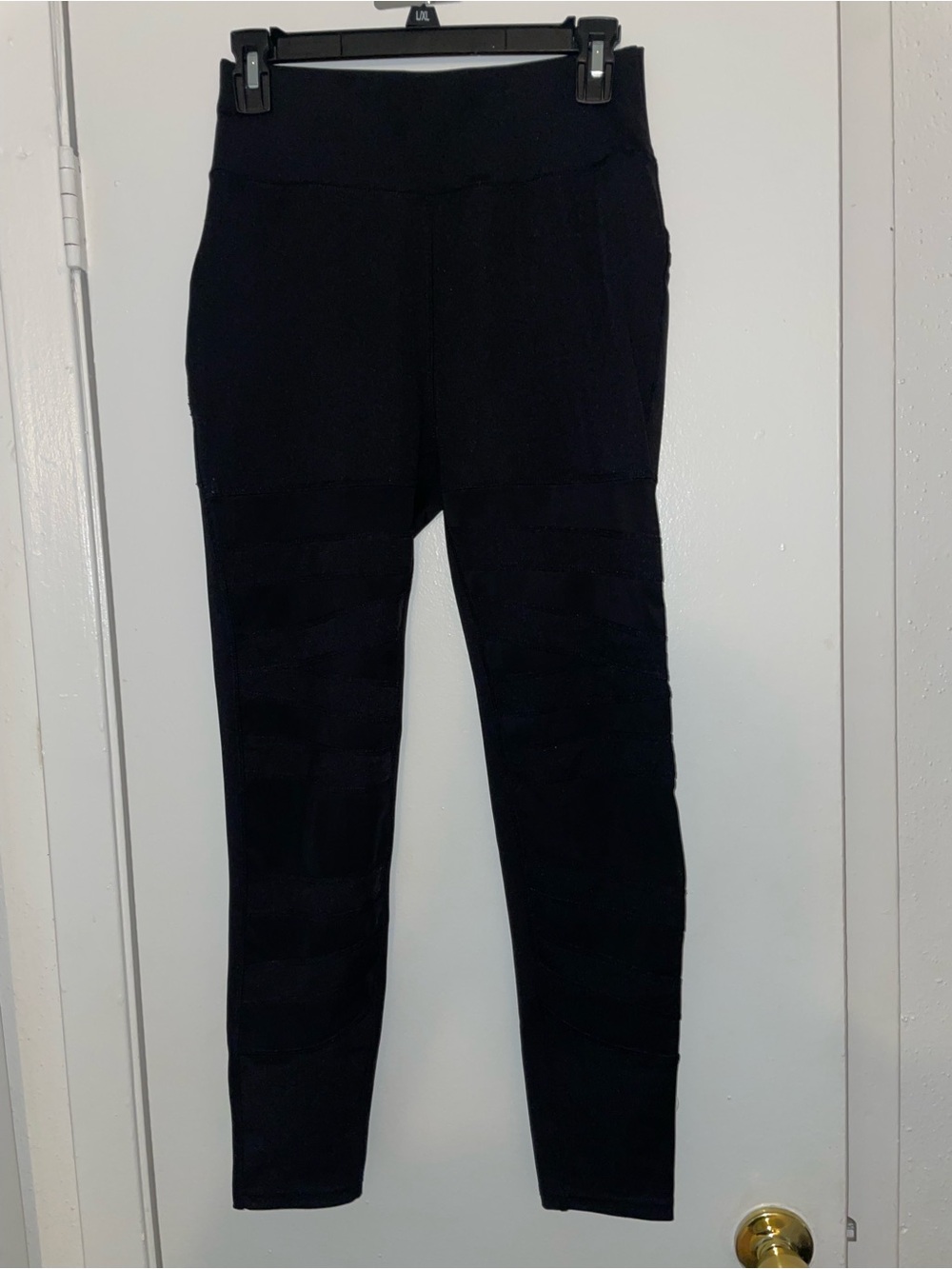 Black High-Waist Women's Leggings